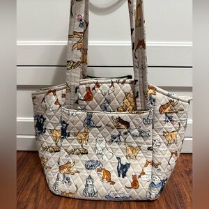 Vera Bradley ‘A Cat’s Life’ Tote Bag